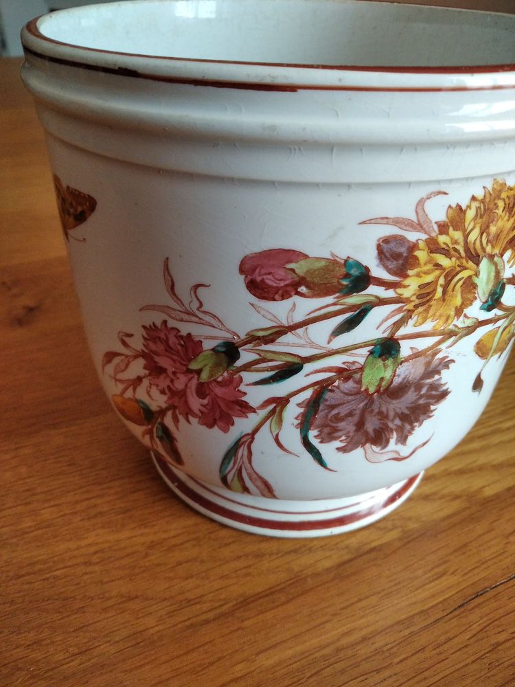 Ancien cache pot Gien 56 Nevers (58)