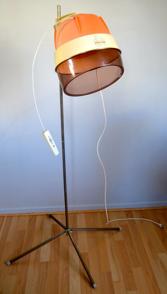 Ancien casque seche cheveux  calor  france des annee 60.70 50 Uz�s (30)