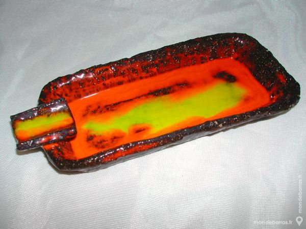 Ancien cendrier ceramique PLEM vintage loft 30 Dunkerque (59)