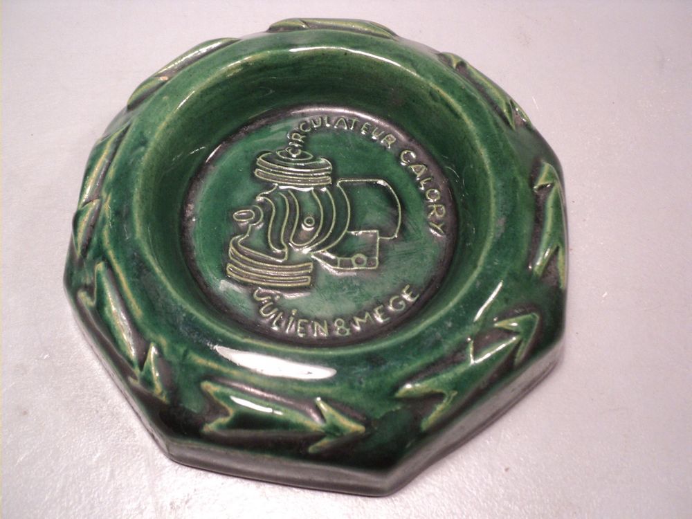 Ancien Cendrier Publicitaire Circulateur Calory Julien M�ge 35 Nanterre (92)