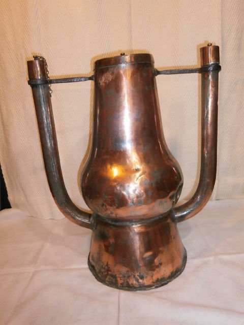 Ancien chauffe-bain en cuivre 75 Wolxheim (67)