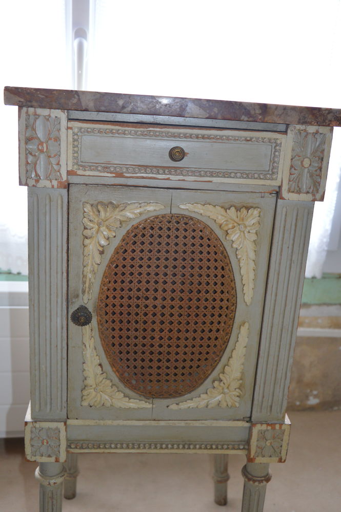 Lit ancien - chevet avec marbre 0 Corquoy (18)