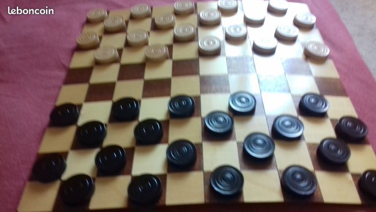 Ancien Jeu Dames 50 Enghien-les-Bains (95)