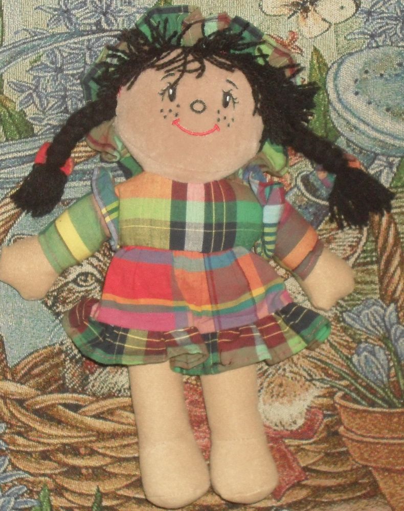 Ancien doudou poup�e chiffon Martiniquaise. 17 Montreuil (93)