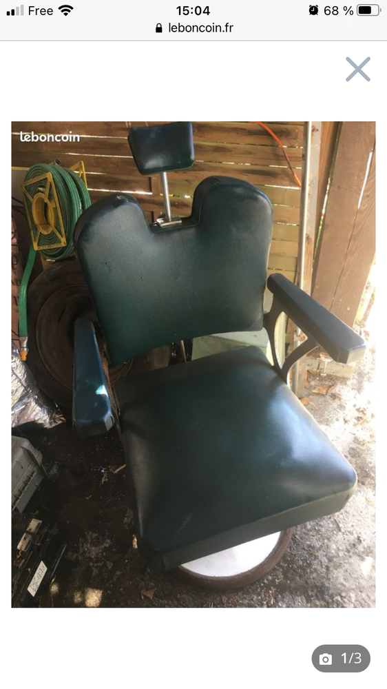 Ancien fauteuil coiffeur Décoration