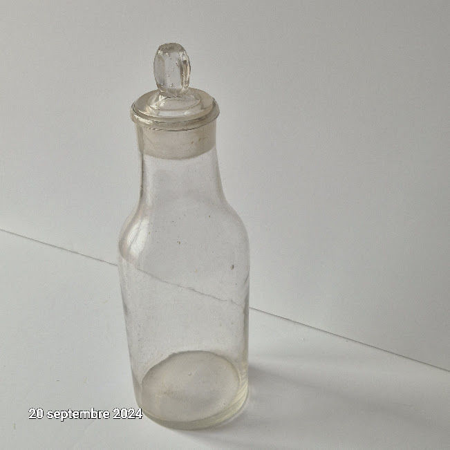 Ancien gros pot en verre pour conservation, � bonbons, biscu 25 Saumur (49)