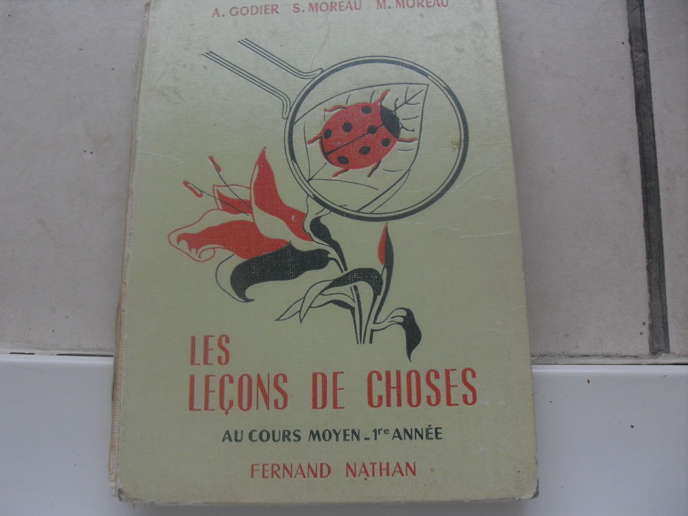 Ancien livre  les le�ons de choses  10 Saint-Germain-au-Mont-d'Or (69)
