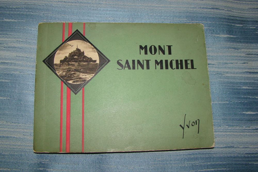 Ancien livret Mont Saint Michel - Yvon circa 1947 / 1950
15 Gargenville (78)