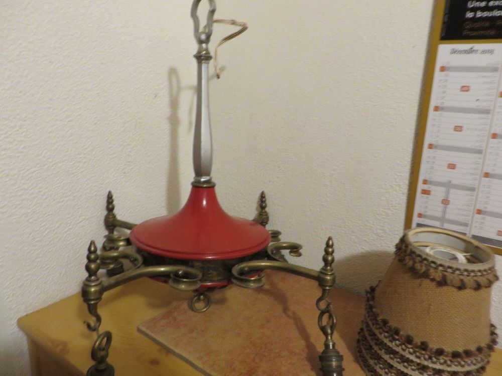 Ancien lustre 4 �clairage 0 Laire (25)