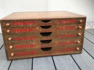 ANCIEN MEUBLE PUBLICITAIRE CANSON 350 Lorient (56)