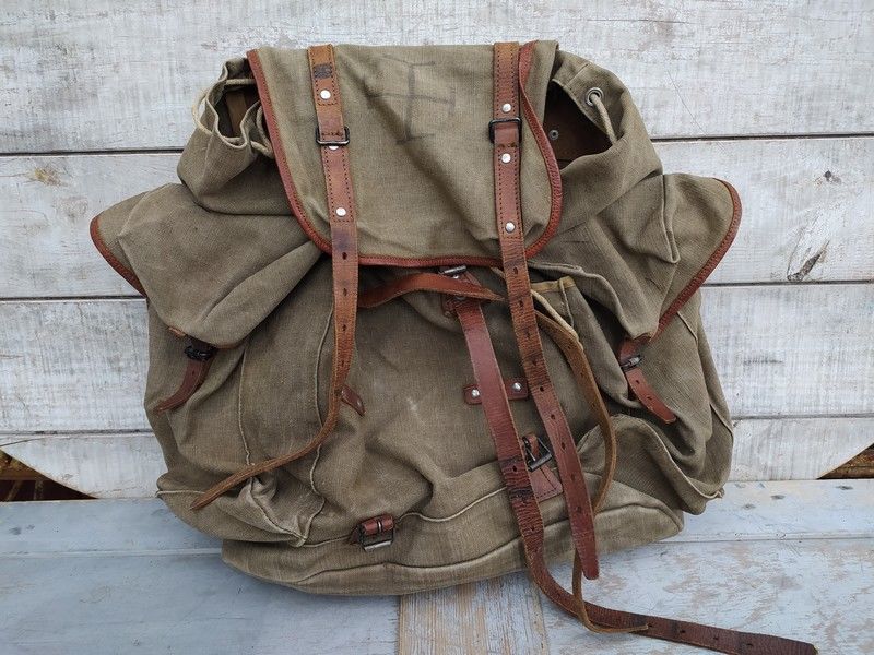 Ancien Sac à dos SNCF (Réf#D-674