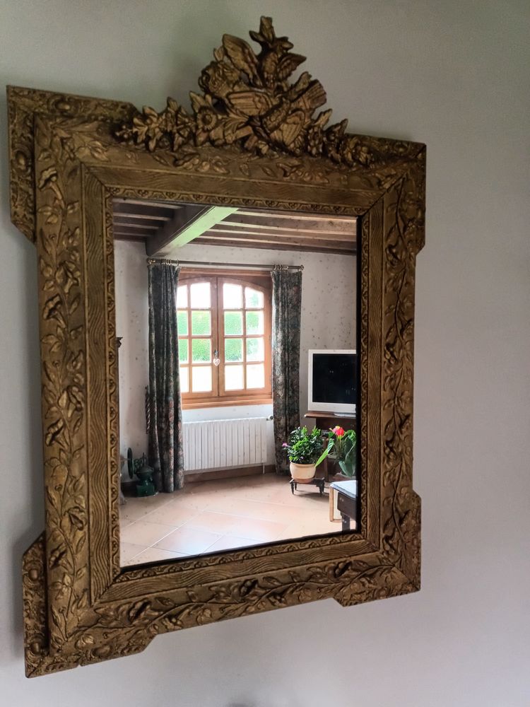 Ancien miroir 19�me 120 Chaspinhac (43)