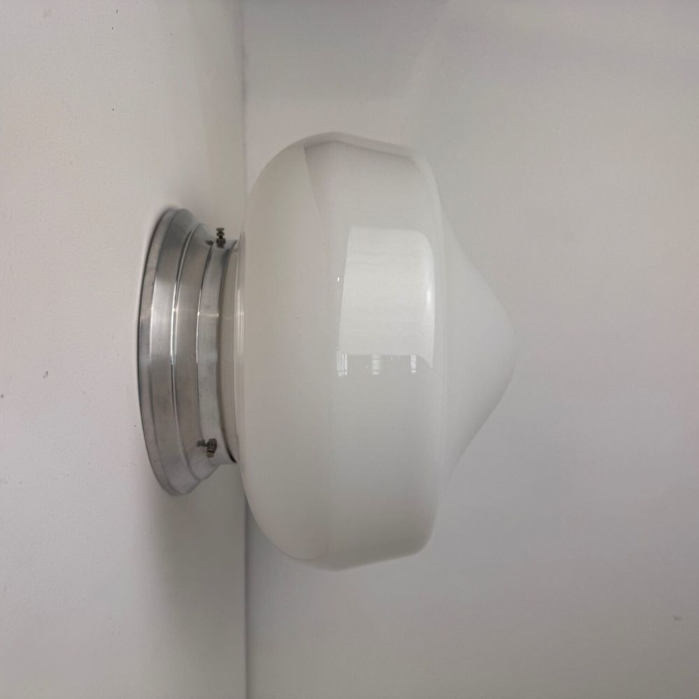 ANCIEN PLAFONNIER OU APPLIQUE VINTAGE EN OPALINE XL 120 Montreuil (93)