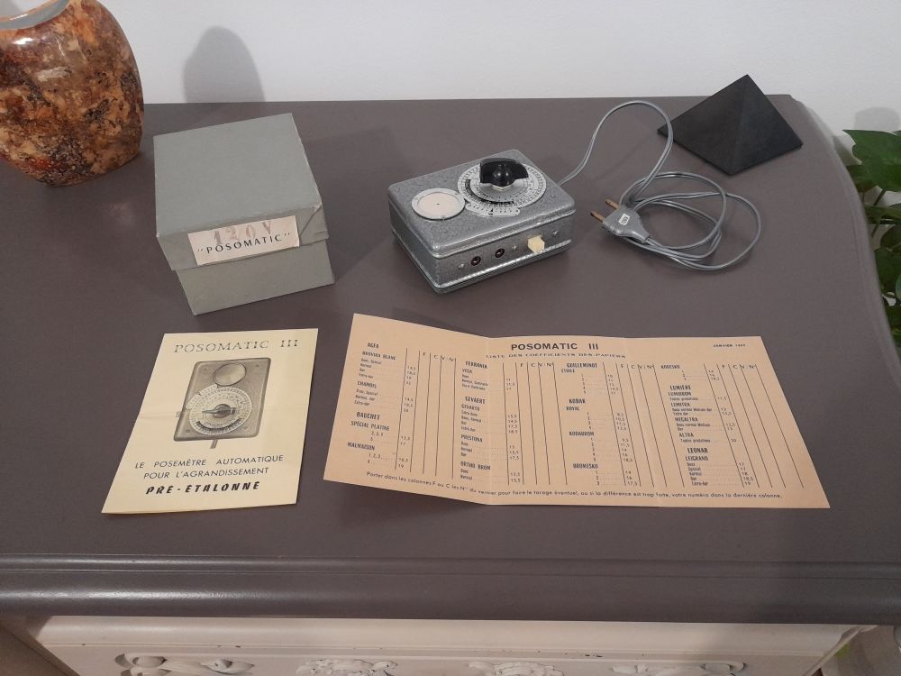 Ancien posem�tre automatique pr�-�talonn� Posomatic III 40 Reims (51)