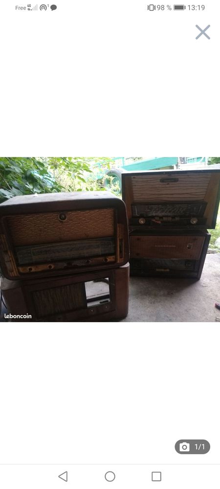 Lot ancien postes ampoules 10 Mussidan (24)