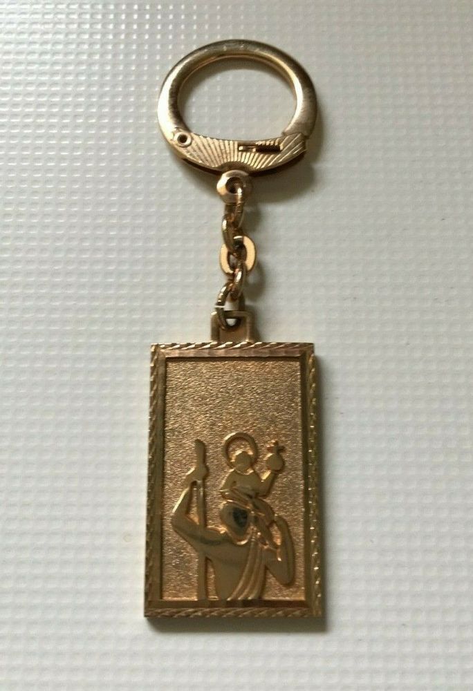 ancien et rare PORTE CL� Plaqu� Or  S�GIR  8 Blaye (33)