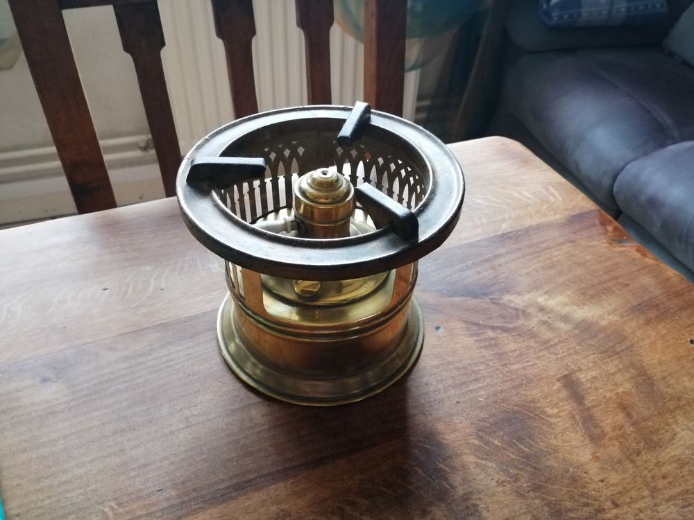 ancien r�chaud cuivre 15 Brunoy (91)