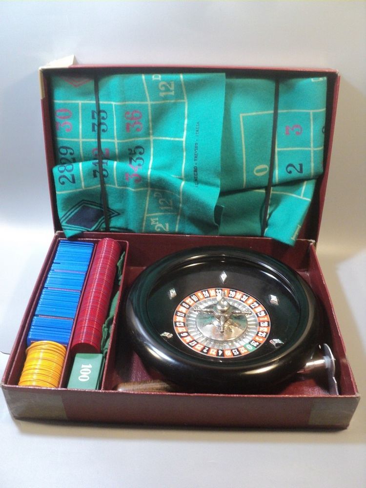 Ancien Jeu Roulette Professionnel Dal Negro 80 Loches (37)