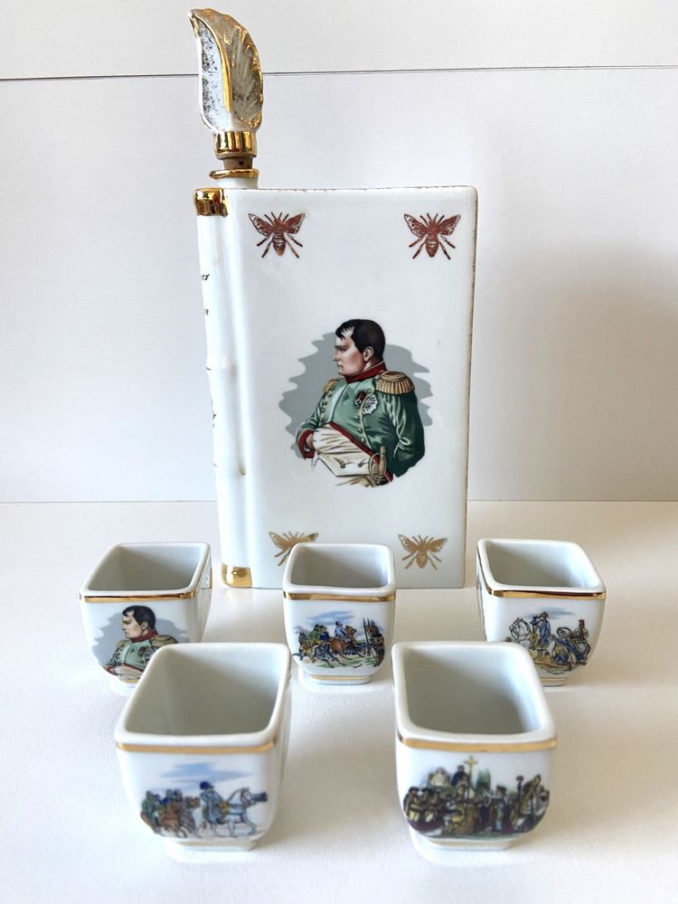 Ancien Service � Cognac Fran�ais Campagnes de Napol�on 1er 0 Hyeres Plage (83)