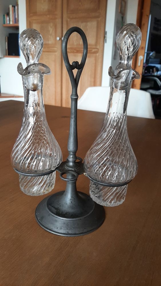 Ancien serviteur huile et vinaigre 20 La Seyne-sur-Mer (83)