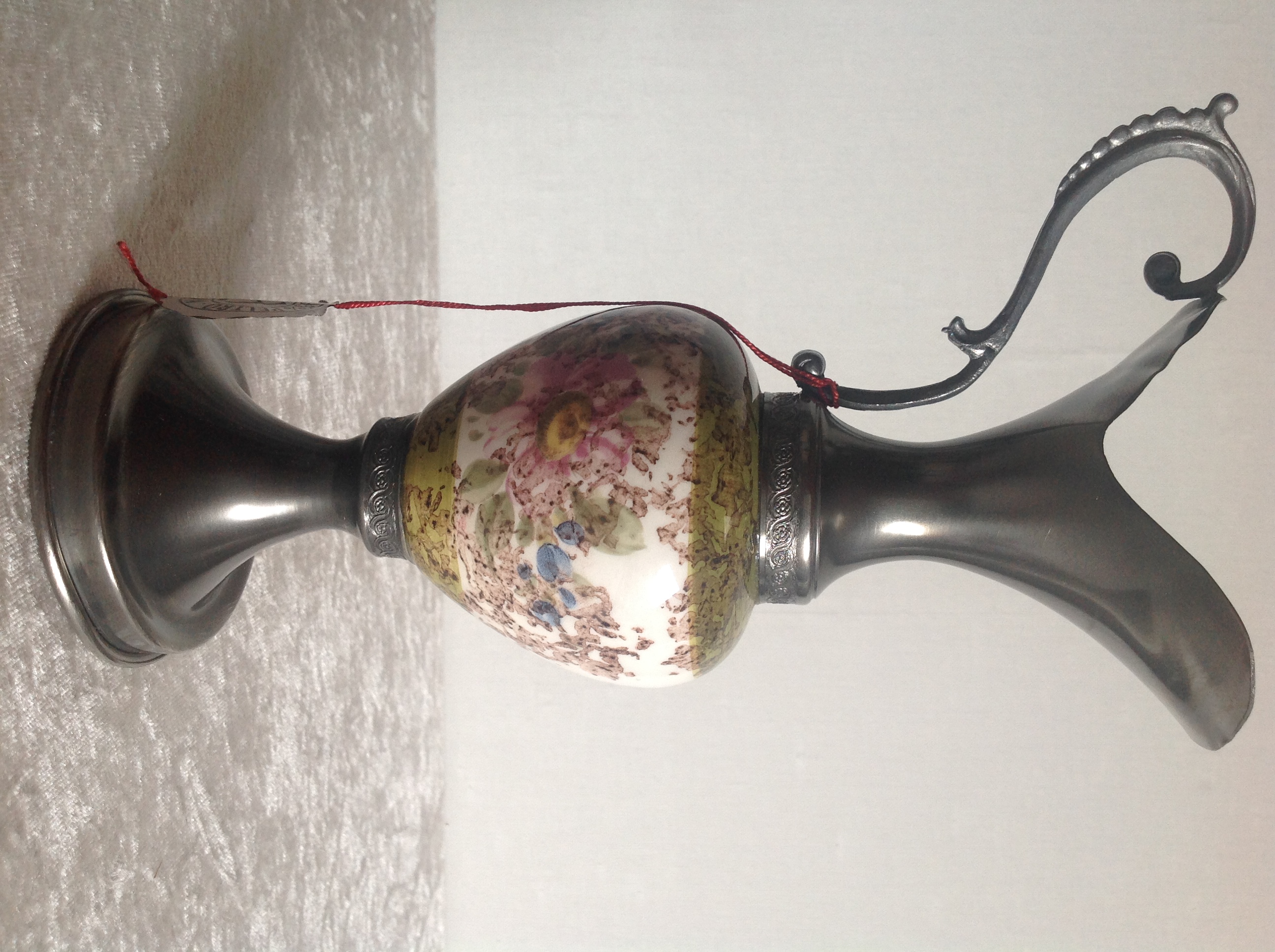 ANCIEN VASE �TAIN ET C�RAMIQUE PEWTER PELTRO Envoi Possible
15 Tr�gunc (29)