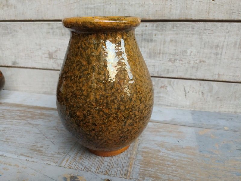 Ancien Vase Pot Gr�s Biot Ren� Aug� Larib� 50 Biot (06)