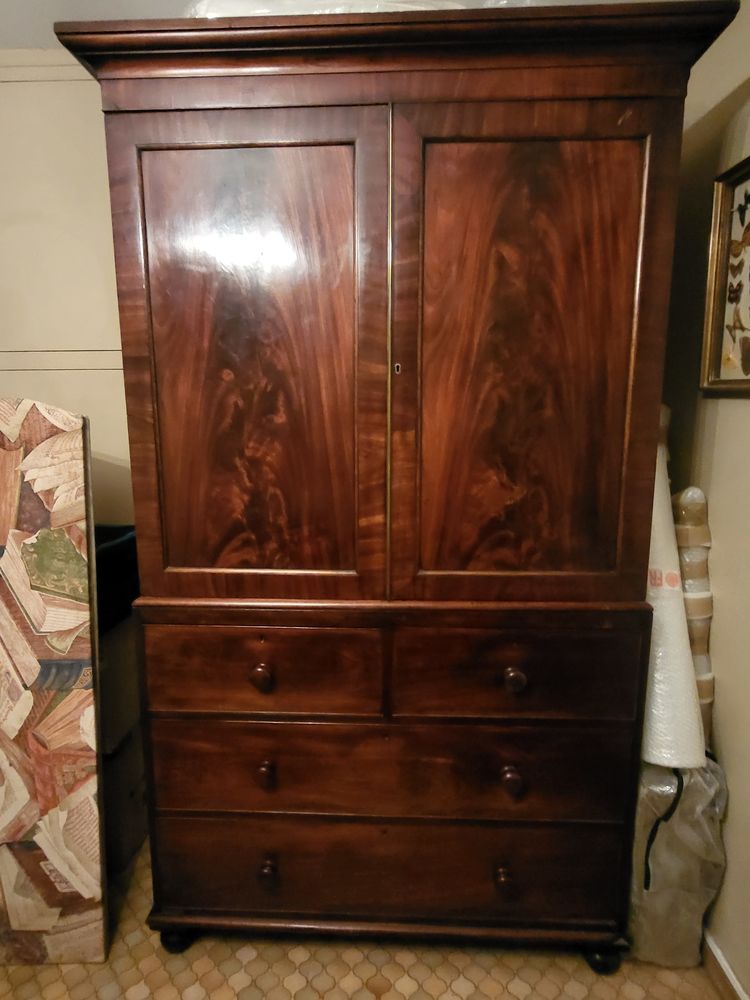 Ancienne armoire Anglaise 420 Biscarrosse (40)