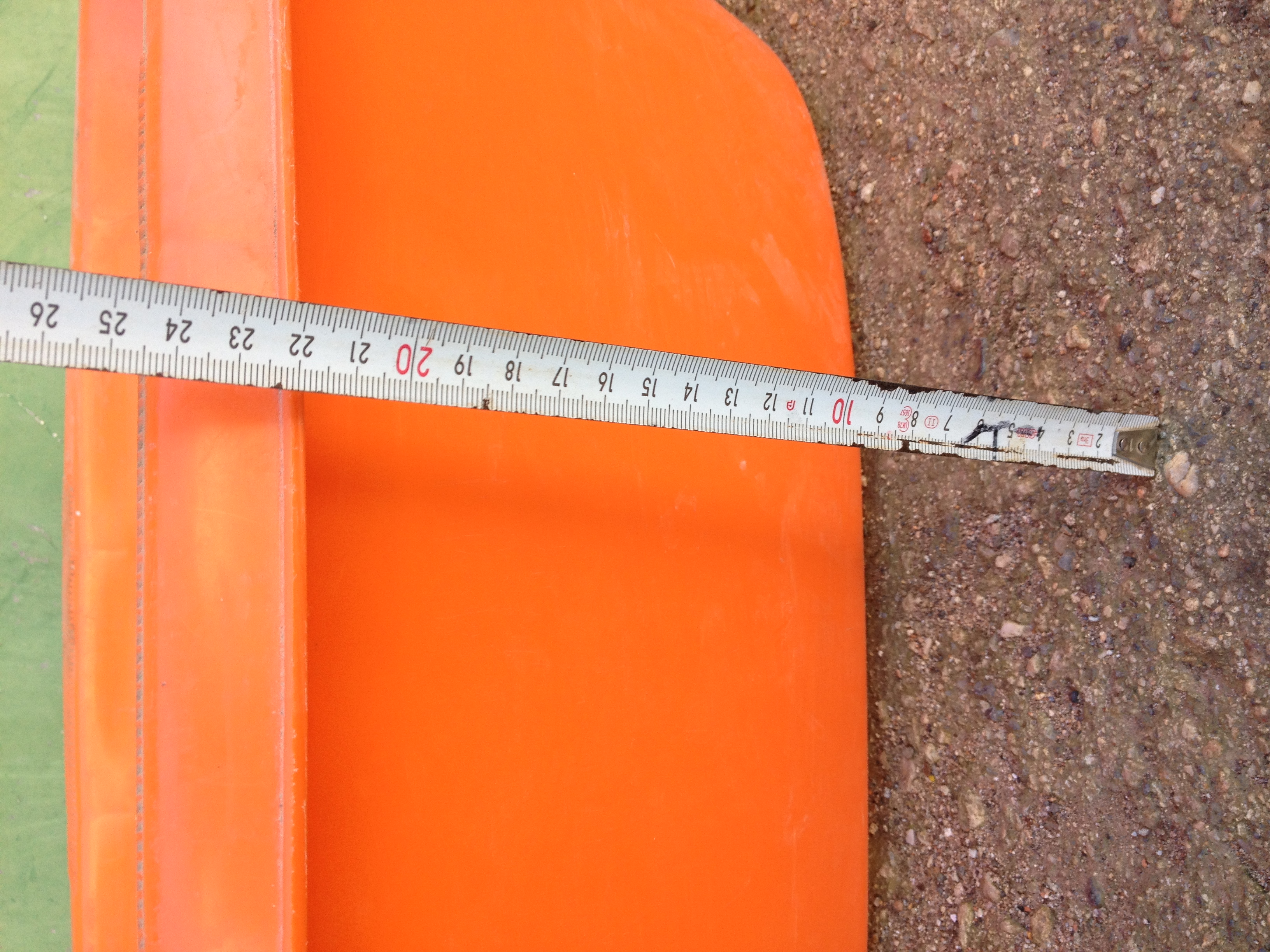 Ancienne baignoire pour b�b� de couleur orange 2 Brioude (43)