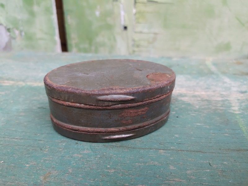 Ancienne Boite � Graisse Lebel-Berthier WW1-WW2 /14-18 15 Loches (37)