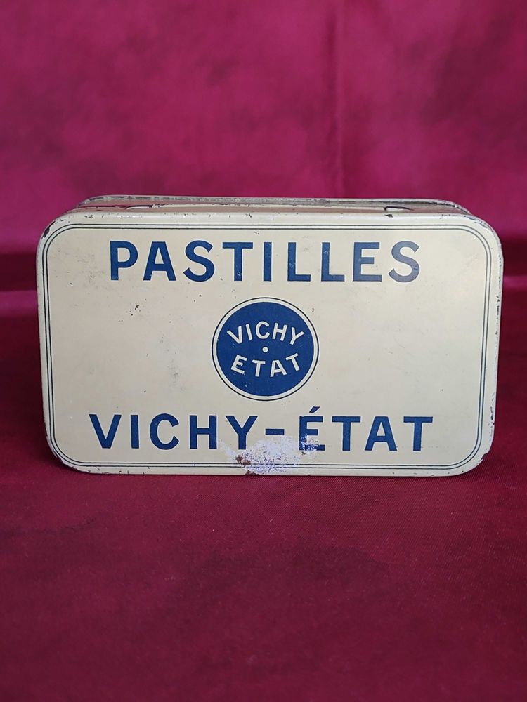 Ancienne boite de pastilles de vichy vide pour collectionneur ( n�9) 5 Avermes (03)