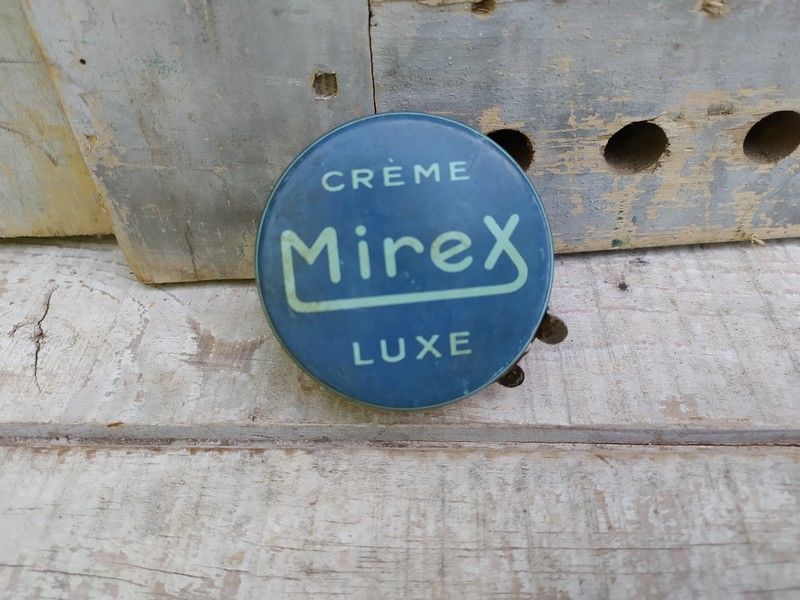 Ancienne Boite Publicitaire Cirage Mirex 
22 Loches (37)