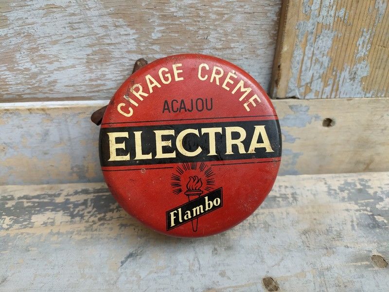 Ancienne Boite Publicitaire Cirage Electra Flambo N�5
25 Loches (37)