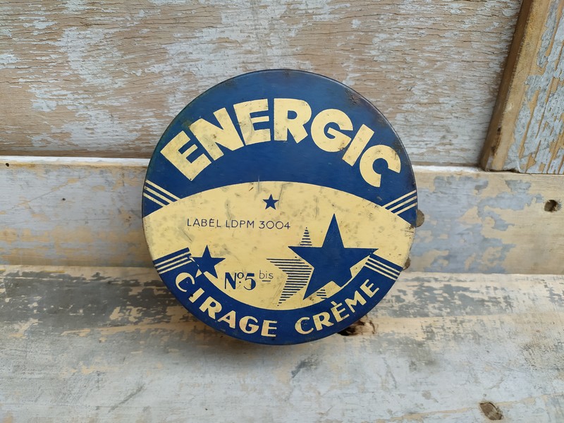 Ancienne Boite Publicitaire Cirage Energic N�5
24 Loches (37)
