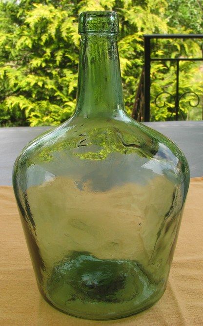 Ancienne bonbonne en verre 15 Fay-aux-Loges (45)