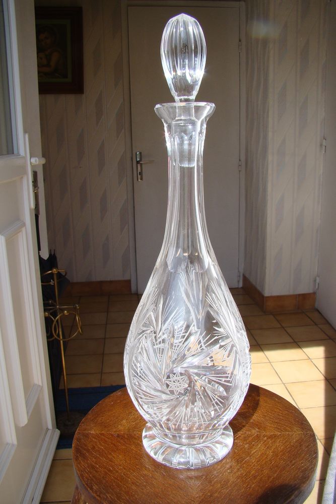 Ancienne carafe en cristal taill�   les Grands Ducs  
100 Gargenville (78)