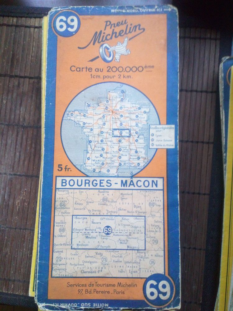 ANCIENNE CARTE BOURGE MACON 0 Battrans (70)