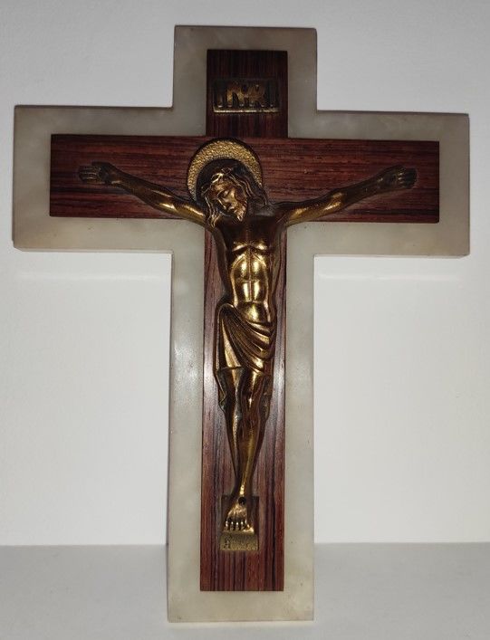 Ancienne Croix J�sus Christ 20 cm 10 Metz (57)