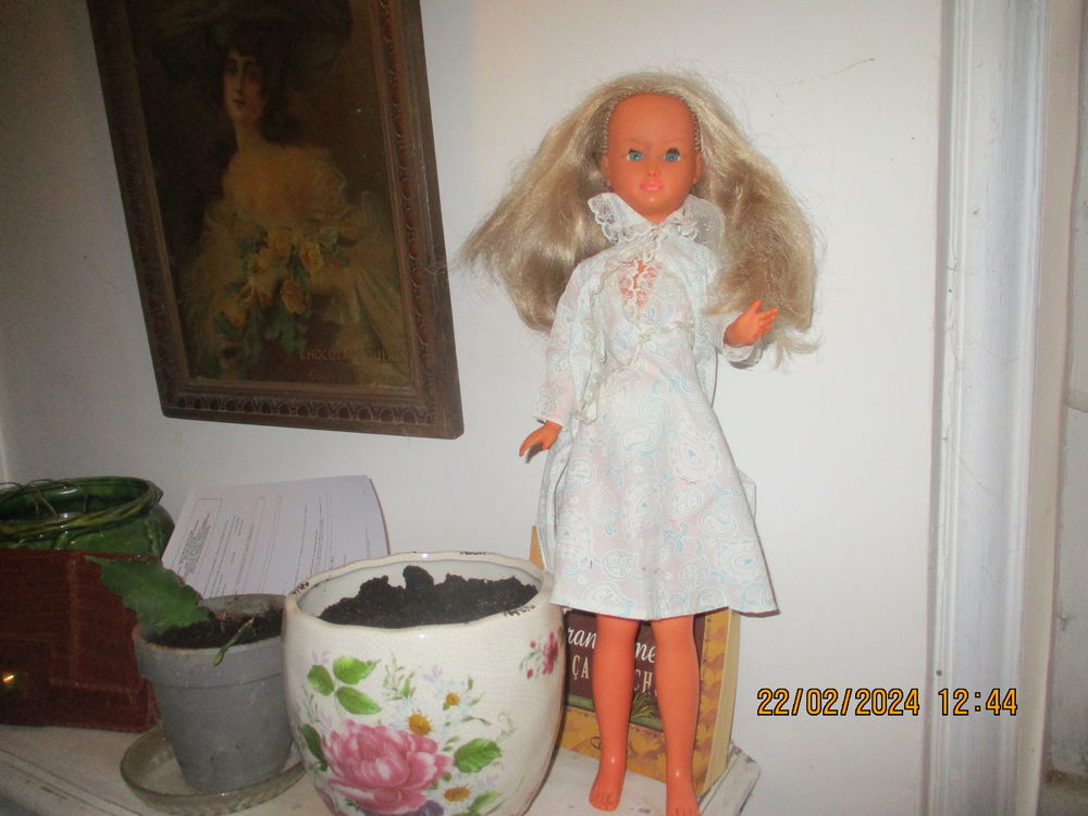 ANCIENNE  GRANDE POUPEE MANEQUIN BELLA CATHY VINTAGE 35 Roanne (42)