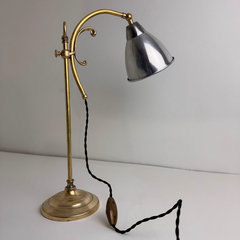 ANCIENNE LAMPE DE BUREAU MONTE ET BAISSE VINTAGE 130 Montreuil (93)