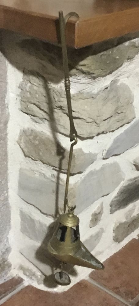 Ancienne lampe � huile 35 Beno�tville (50)