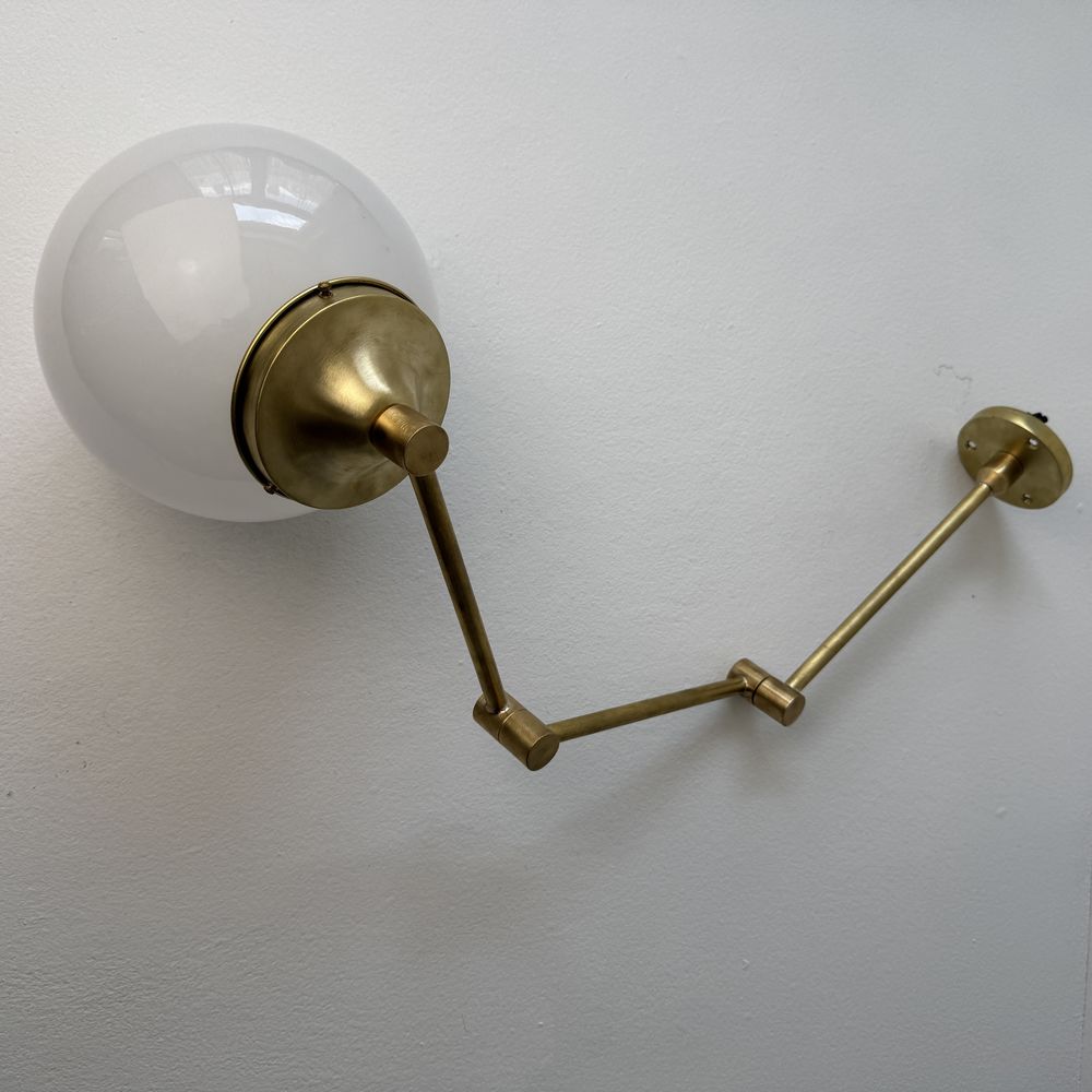 ANCIENNE LAMPE POTENCE LAITON & OPALINE VINTAGE
200 Lille (59)