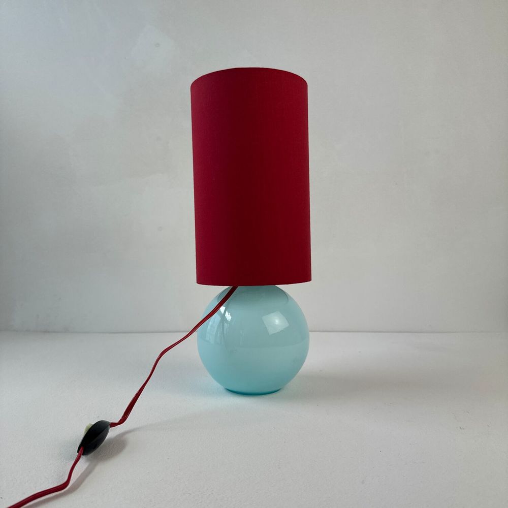ANCIENNE LAMPE VINTAGE EN OPALINE BLEU
100 Montreuil (93)