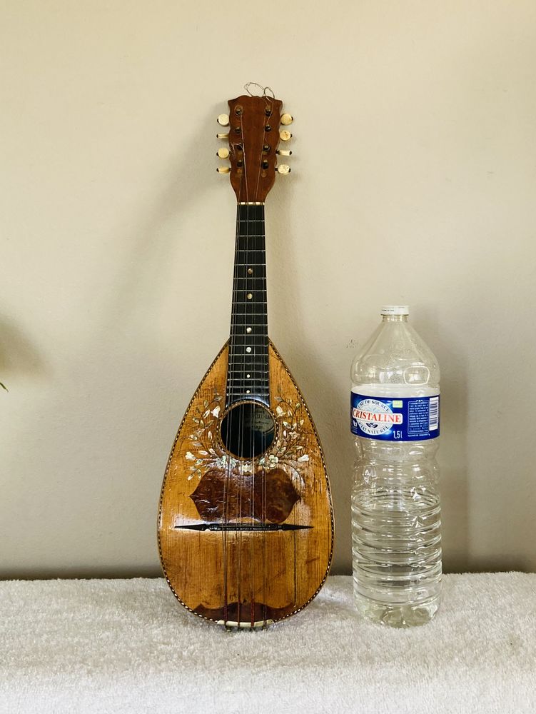 Ancienne mandoline J�r�me Thibouville Lamy �poque fin XIXe 119 Auxerre (89)