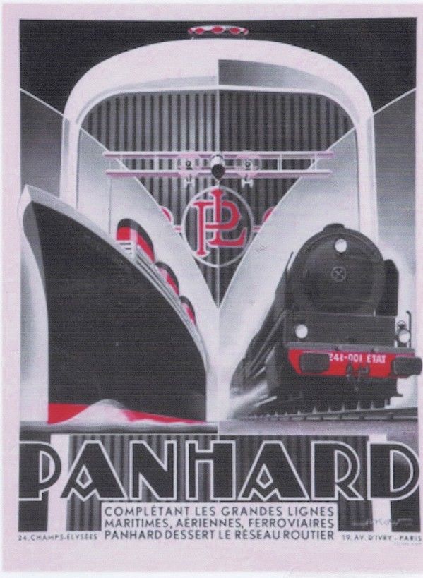 Pub ancienne   Panhard   6 Castres (81)