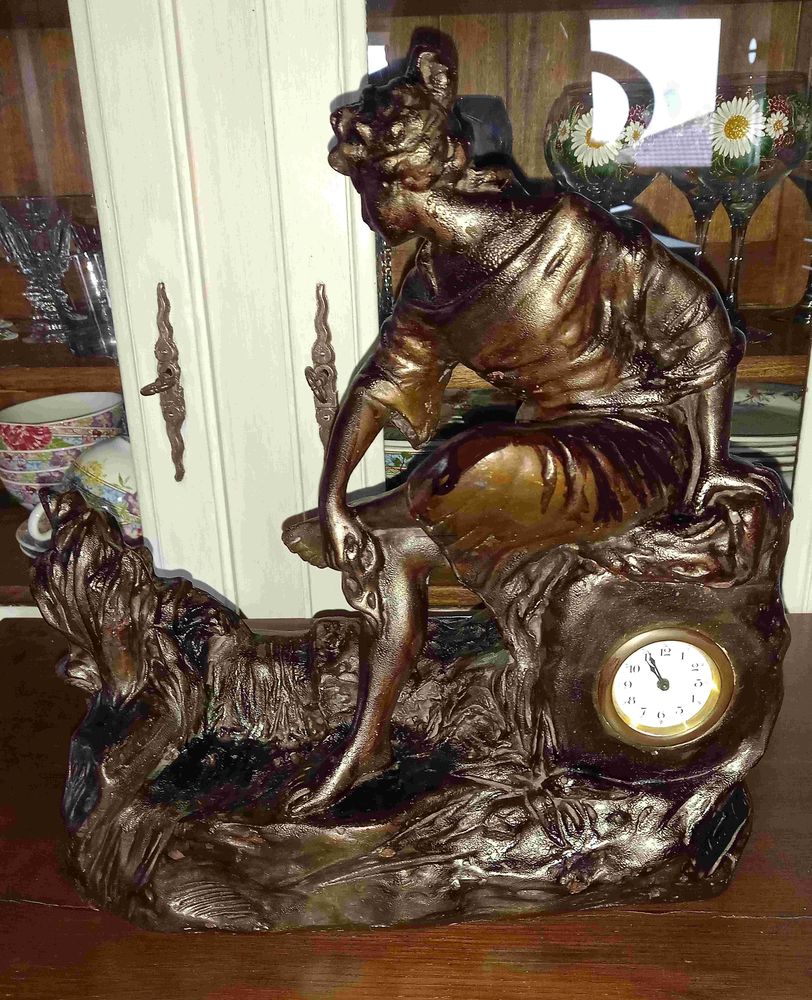 ANCIENNE PENDULE DE CHEMINEE -  ART NOUVEAU - PRIX CASSE ! 0 Dijon (21)