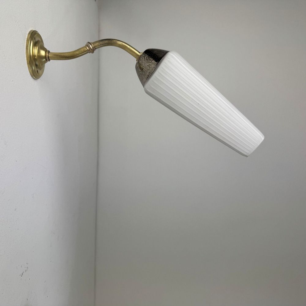 ANCIENNE PETITE APPLIQUE LAITON & OPALINE VINTAGE
65 Montreuil (93)