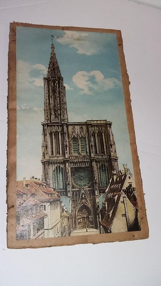 Ancienne photo de la cath�drale de Strasbourg 2 Saumur (49)