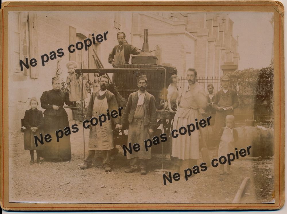 Ancienne Photographie Essoyes Aube Le Pressoir Vieux M�tier 0 Essoyes (10)