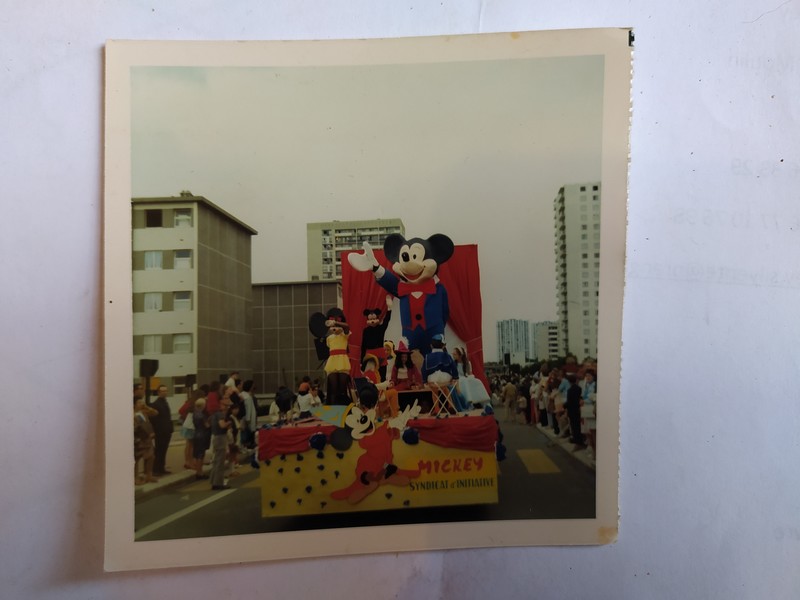 Ancienne Photographie Kodak Char Mickey Walt Disney Vintage 12 Loches (37)