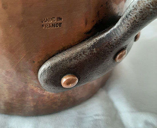 Ancienne Po�le Cuivre 16,5 cm 0 Eckbolsheim (67)